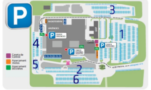 Reordenación de aparcamientos a partir del 22 de diciembre