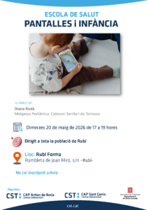 Escuela de Salud. Pantallas e infancia