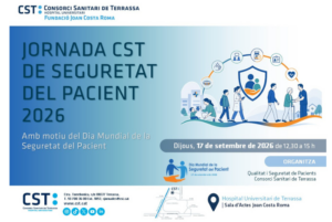 Jornada CST de Seguretat del Pacient 2026. Dia Mundial de la Seguretat del Pacient