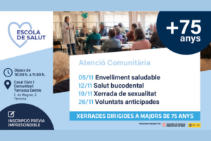Escuela de Salud. + 75 años. Noviembre (CAP Sant Llàtzer)