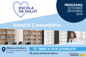 Escuela de Salud. Septiembre - Diciembre (CAP Terrassa Nord)