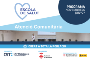 Escuela de Salud. Noviembre - Junio ​​(CAP Matadepera)